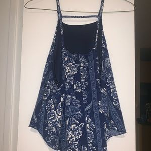 Floral tank top